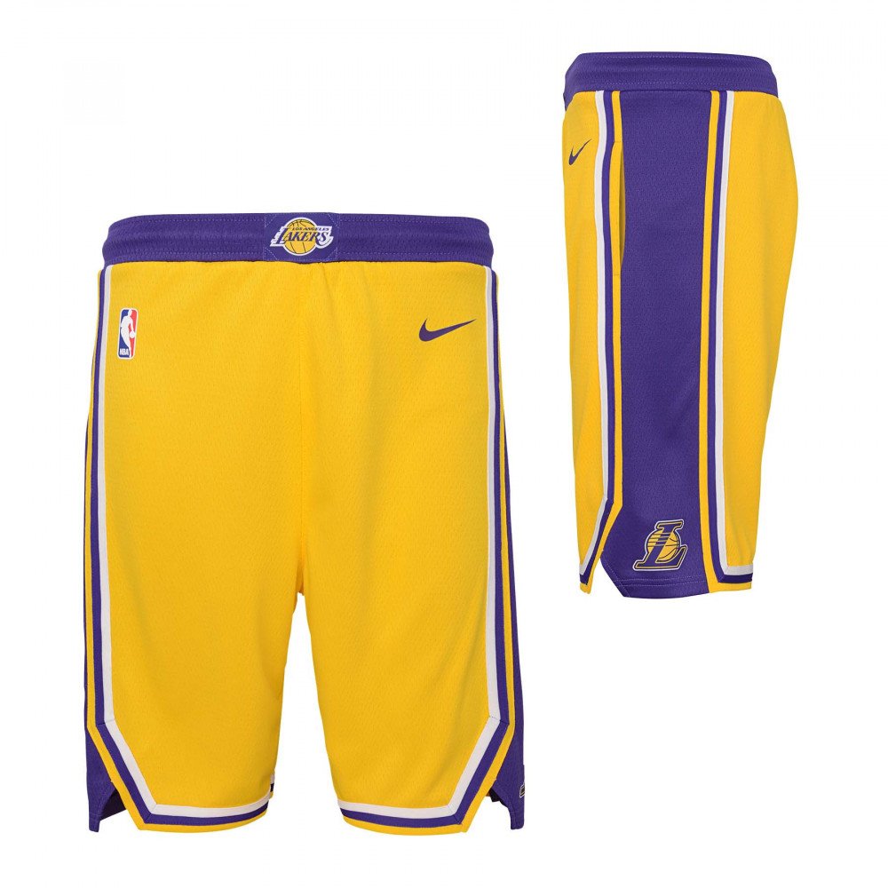 Los Angeles Lakers Icon Edition Men's Nike NBA Swingman Shorts