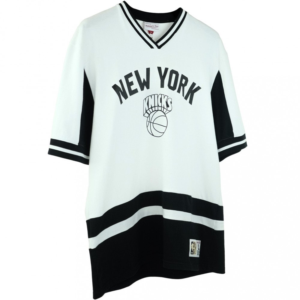Mitchell & Ness Knicks Flight Starks Name & Number Tee
