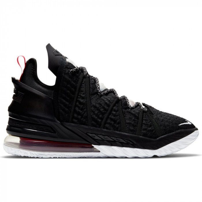 lebron 18 black and red