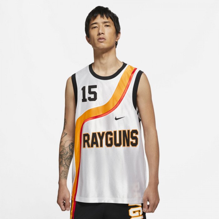 Maillot Nike Rayguns white/university gold/team orange/black image n°2