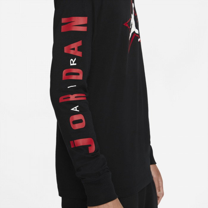 Vestes Jordan Legacy AJ6 Men's Lightweight Jacket Black/ Gym Red