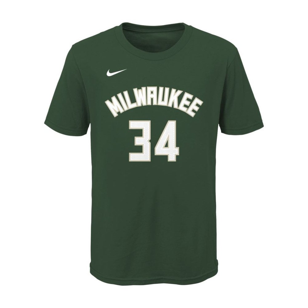 Milwaukee Bucks Nike Name & Number Association T-Shirt - Giannis