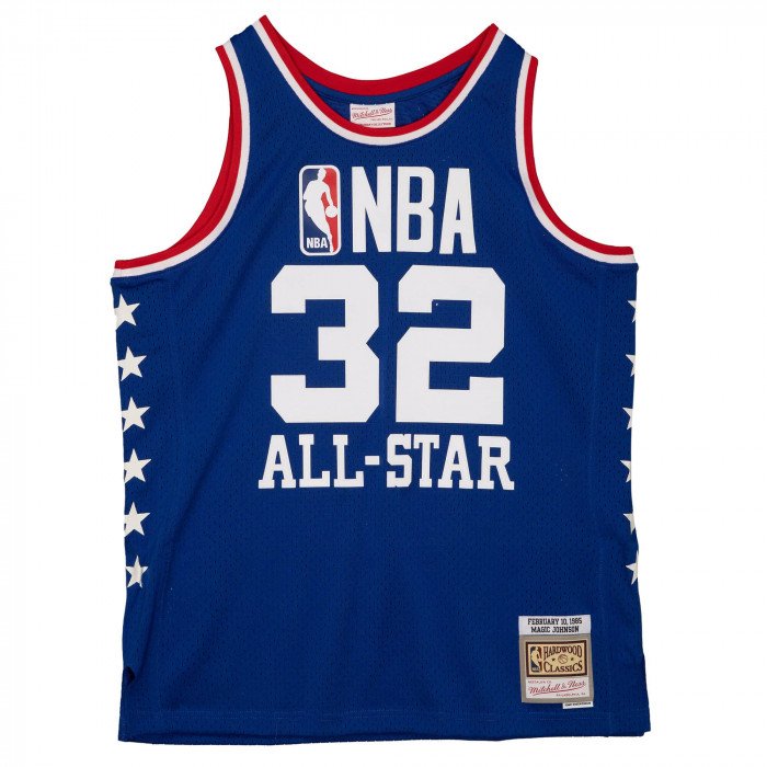 Maillot NBA Magic Johnson All Star West '85 Mitchell & Ness Swingman