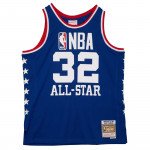 Color Blue of the product Maillot NBA Magic Johnson All Star West '85 Mitchell...