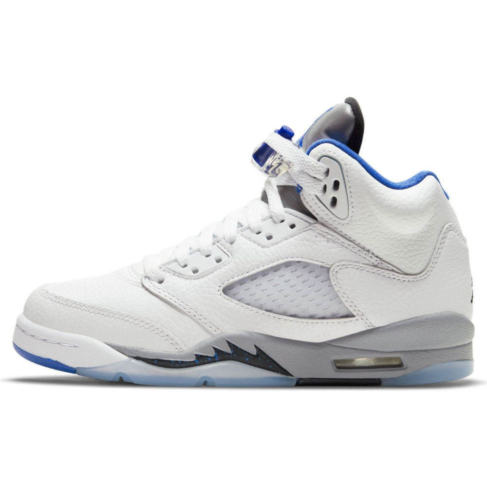 Air Jordan 5 Retro White Stealth GS - Basket4Ballers