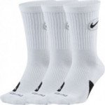 Pack de 3 chaussettes Nike Basketball Everyday Crew white/black