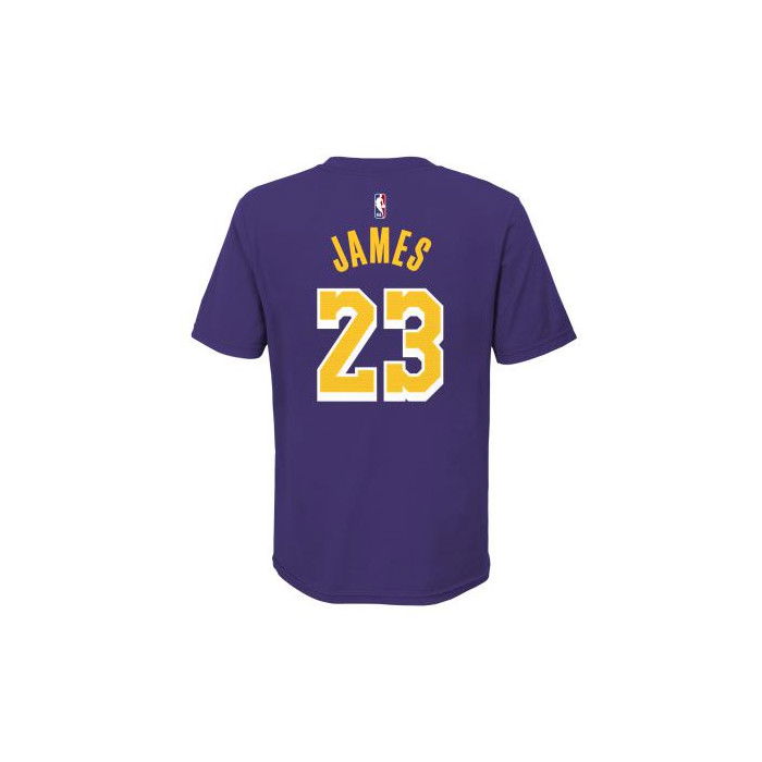 T-shirt NBA Enfant Lebron James Los Angeles Lakers Jordan Statement Edition Name&number image n°2