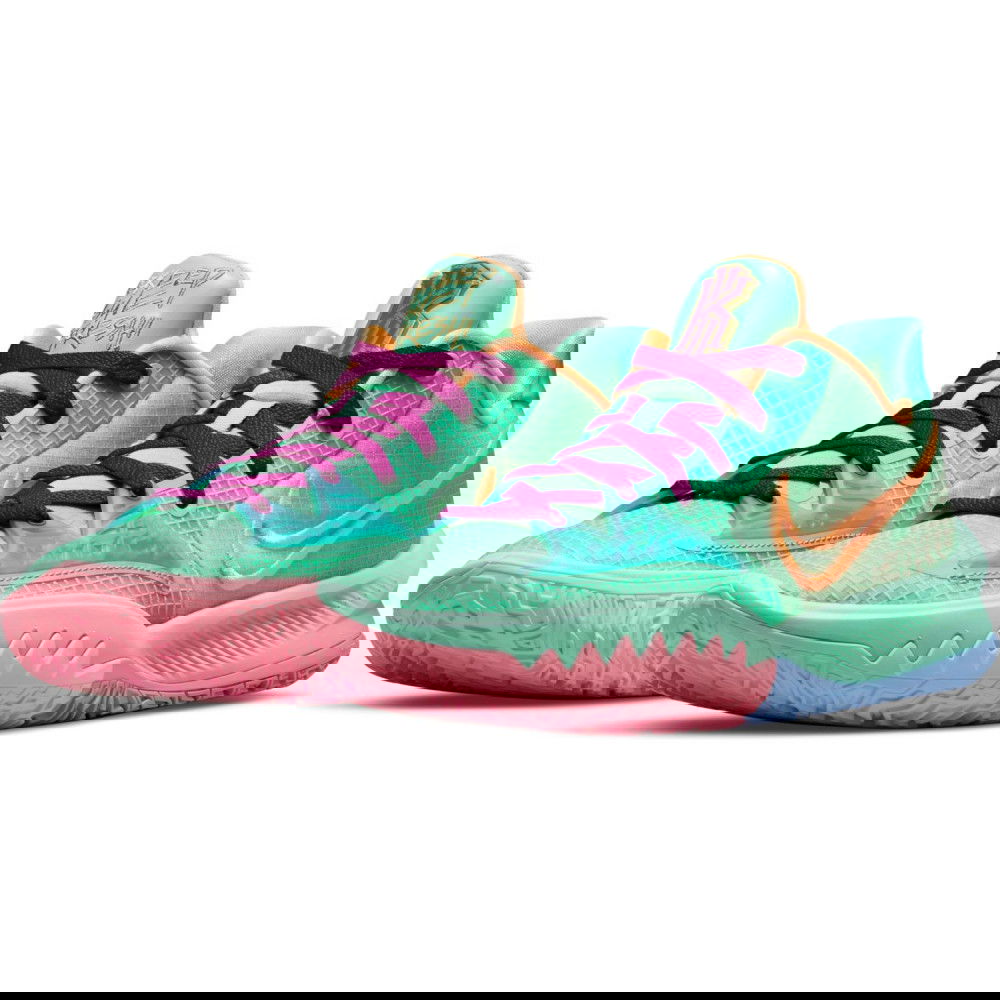 kyrie green and pink