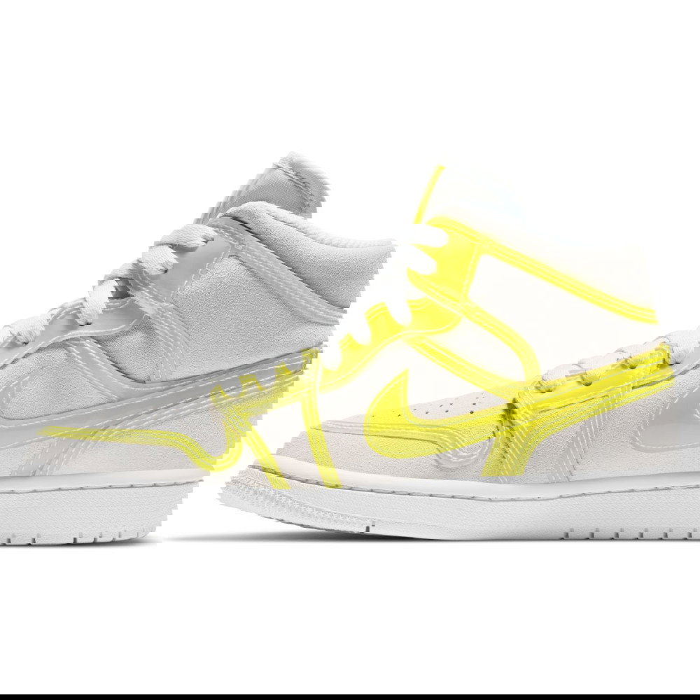 Air Jordan 1 Mid LX Wmns Optic Yellow - Basket4Ballers