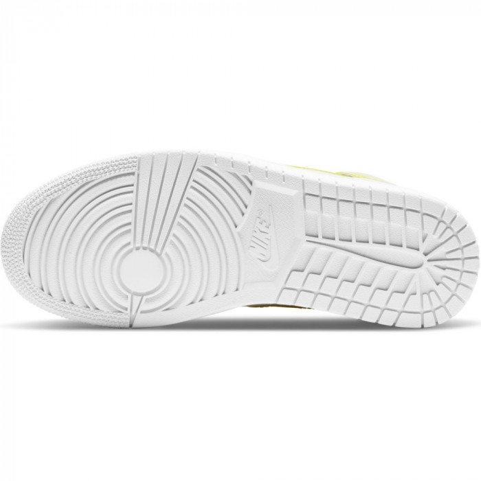 Air Jordan 1 Mid LX Wmns Optic Yellow - Basket4Ballers