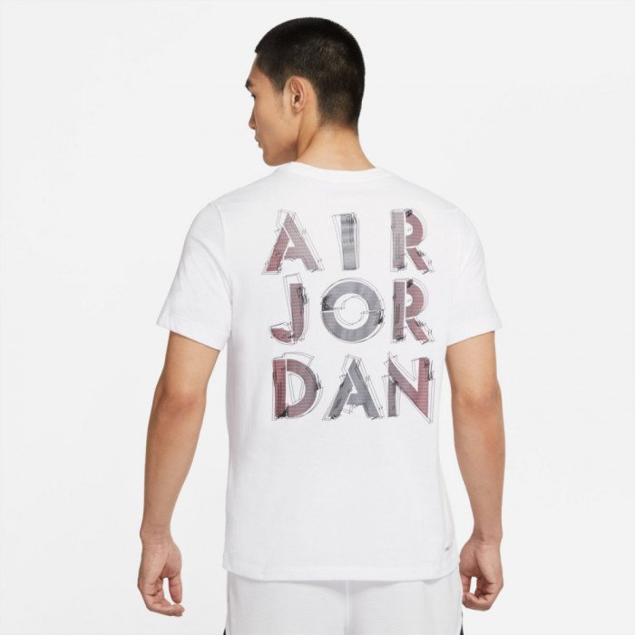 air jordan white t shirt