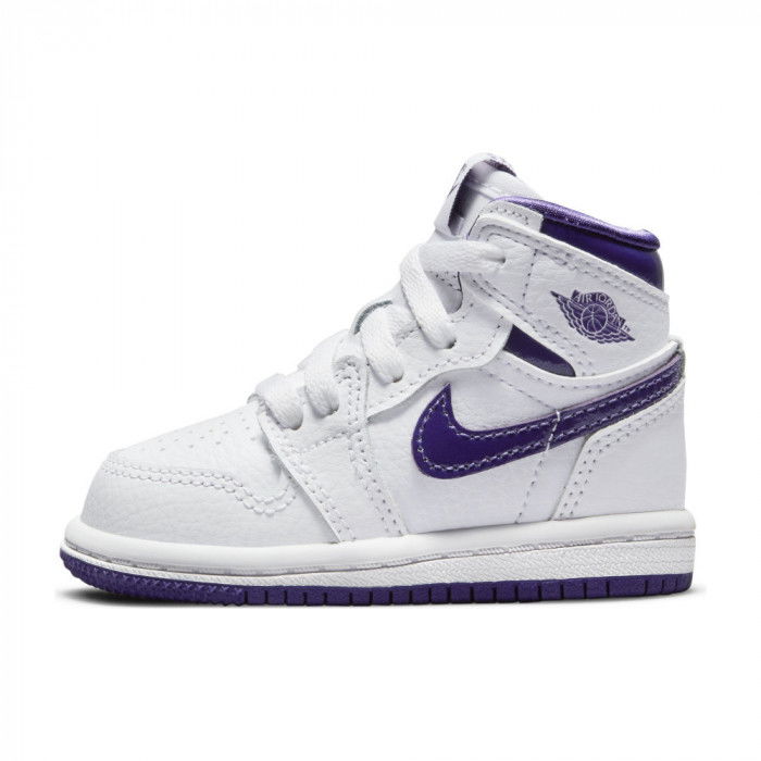 retro 1 purple and white