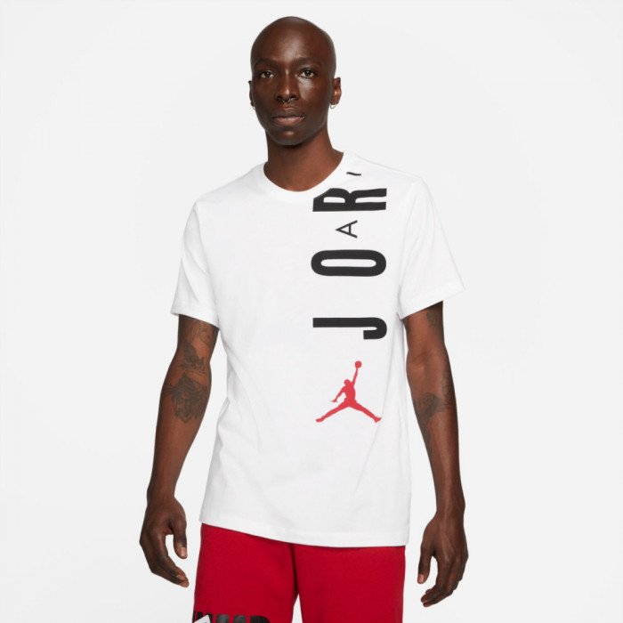 T-shirt Jordan Air Stretch White - Basket4Ballers