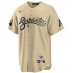 Color Beige / Brown of the product Baseball-shirt MLB Arizona Diamondbacks Nike City...