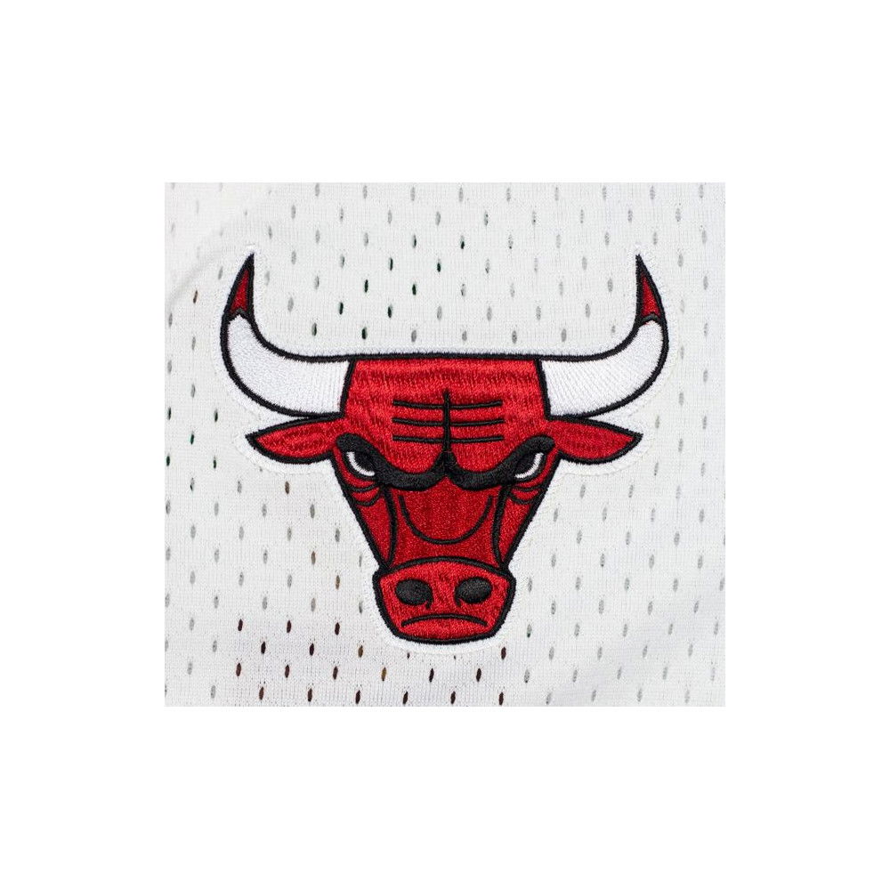 Mitchell and Ness Men's Chicago Bulls White Baseball Jersey