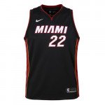 Color Noir du produit Maillot NBA Enfant Jimmy Butler Miami Heat Nike Icon...