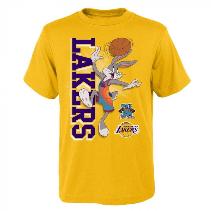 T-shirt NBA Enfant Space Jam 2 Vertical Tunes Los Angeles Lakers