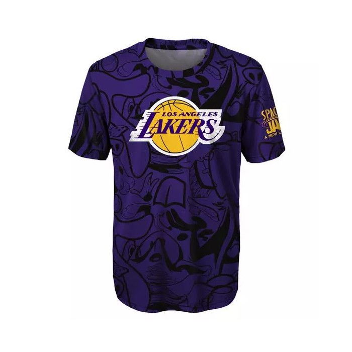 nba jam t shirt lakers