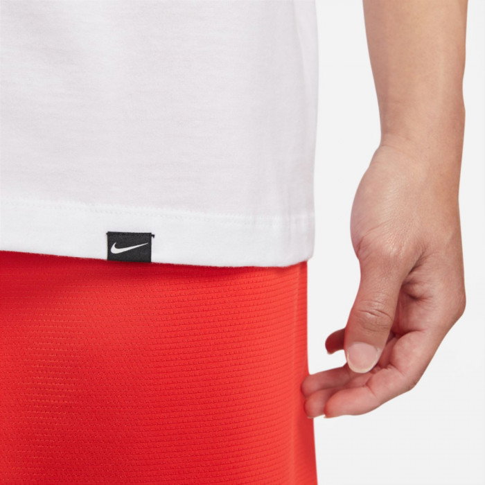 T-shirt Nike Swoosh White