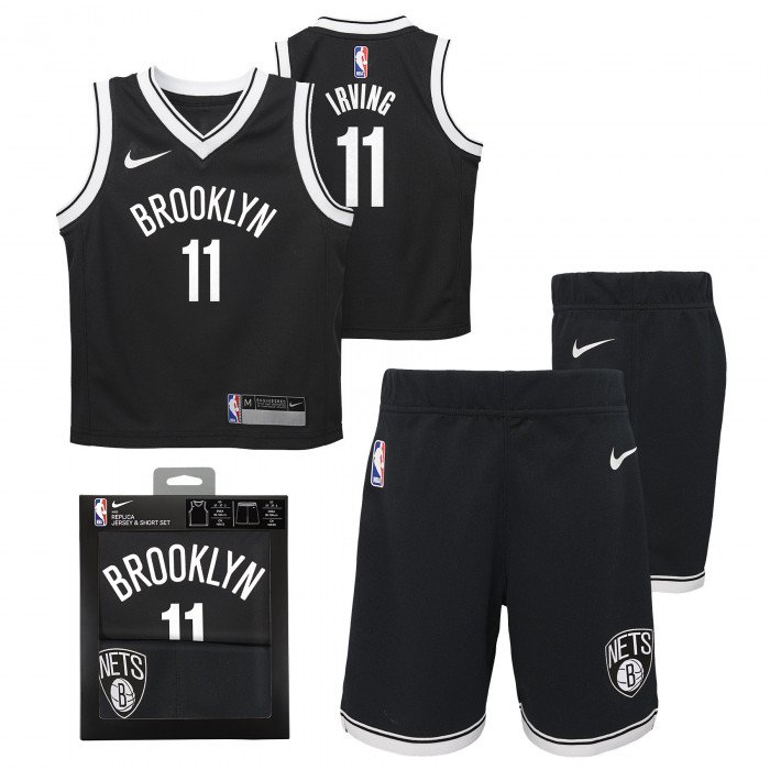Ensemble NBA Petit Enfant Kyrie Irving Brooklyn Nets Nike Icon Replica image n°1