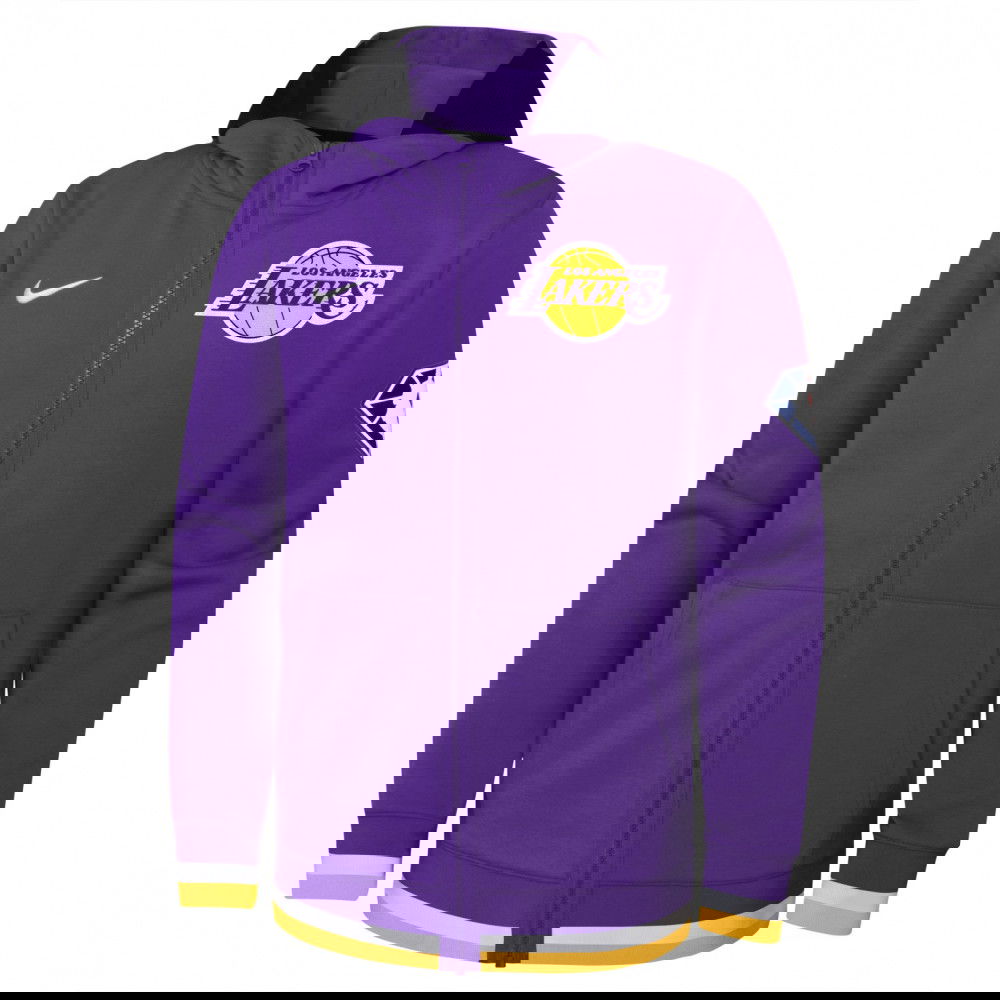 Sweat NBA Enfant Los Angeles Lakers Nike DriFit Showtime Basket4Ballers