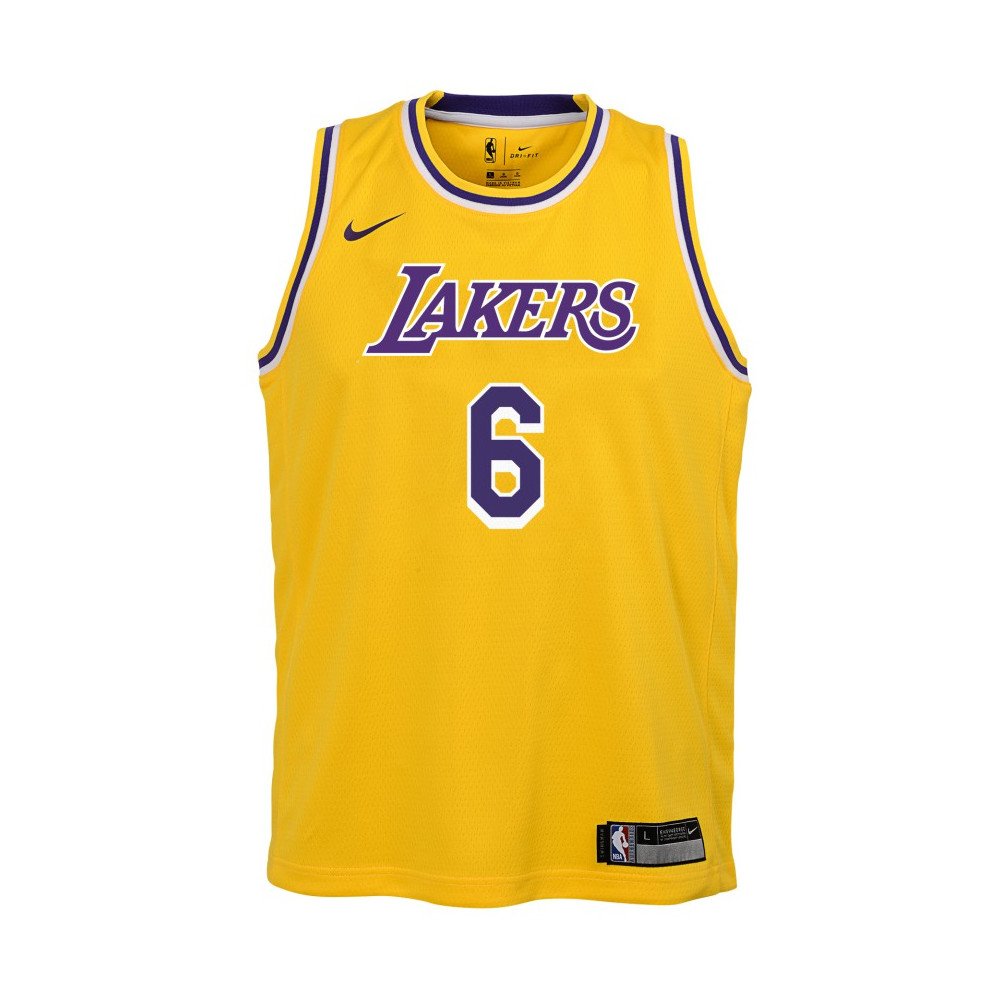 Maillot LeBron James Lakers et shorts NBA pour les adultes et les juniors