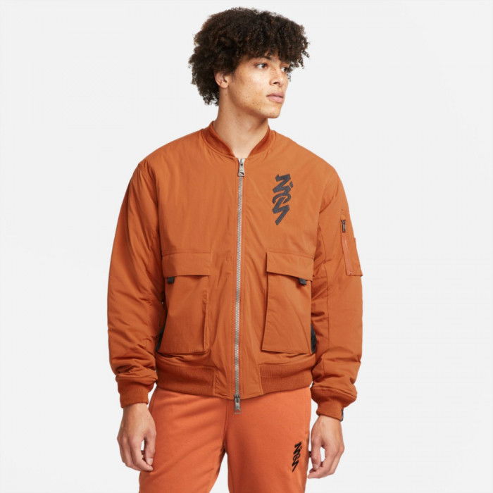 veste nike orange jordan