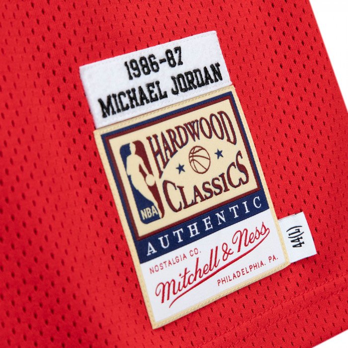 Maillot NBA Michael Jordan Chicago Bulls '86 Authentic Mitchell&Ness image n°3
