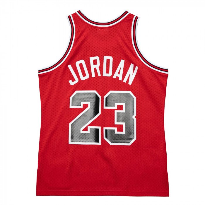 Maillot NBA Michael Jordan Chicago Bulls '86 Authentic Mitchell&Ness image n°2