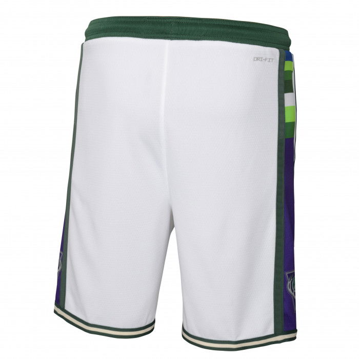 short milwaukee bucks blanc