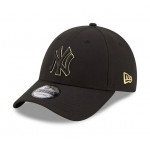 Color Noir du produit Casquette MLB New Era New York Yankees 9forty Black...