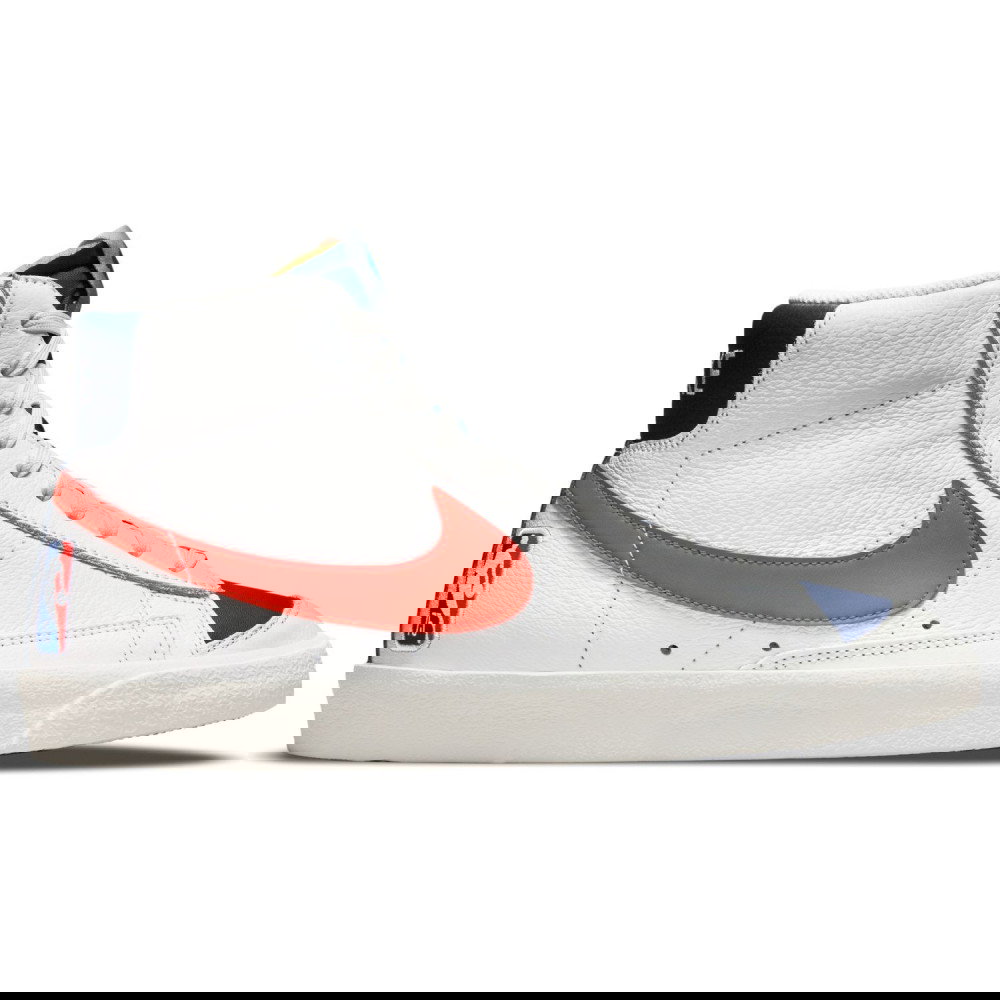 Nike Blazer Mid '77 NBA 75th Anniversary white/orange - Basket4Ballers