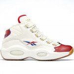Color White of the product Reebok Question Mid Red Gold