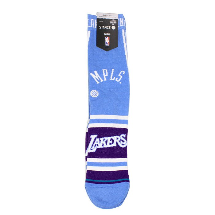 Chaussettes NBA Stance Los Angeles Lakers City Edition Mixtape image n°1