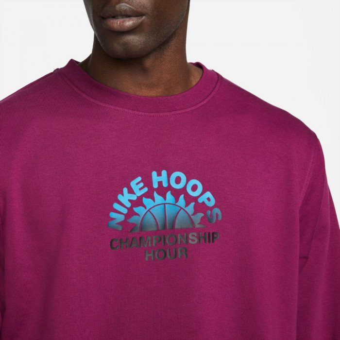 Sweat Nike Standard Issue Champ Hour sangria/pale ivory image n°4