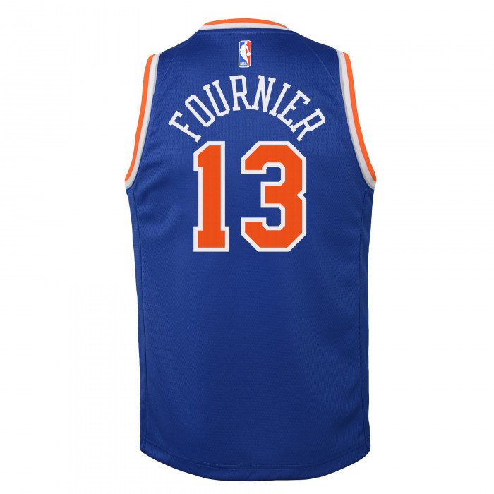 Maillot NBA Enfant Evan Fournier New York Knicks Nike Icon Edition image n°2