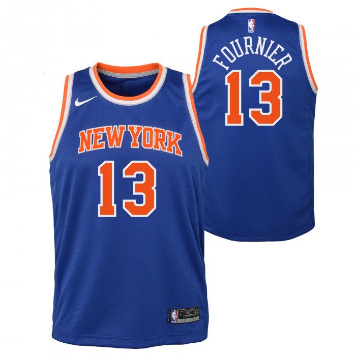Maillot NBA Enfant Evan Fournier New York Knicks Nike Icon Edition image n°3
