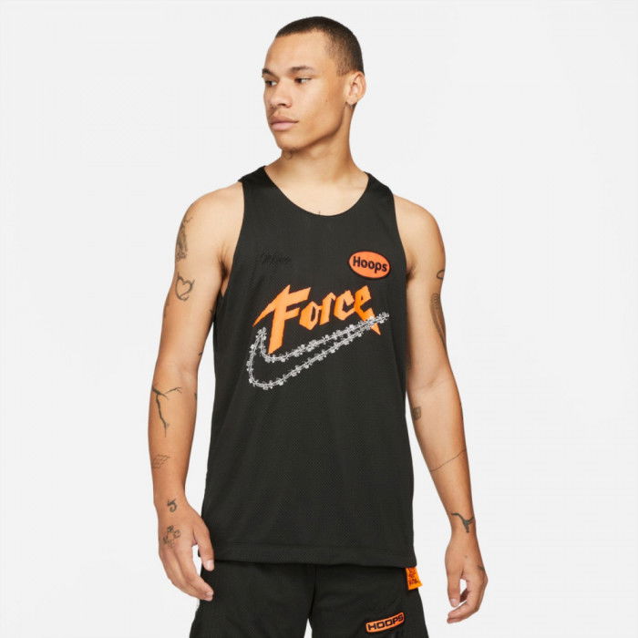 Maillot Nike Dri-fit Backyard night forest/total orange image n°1