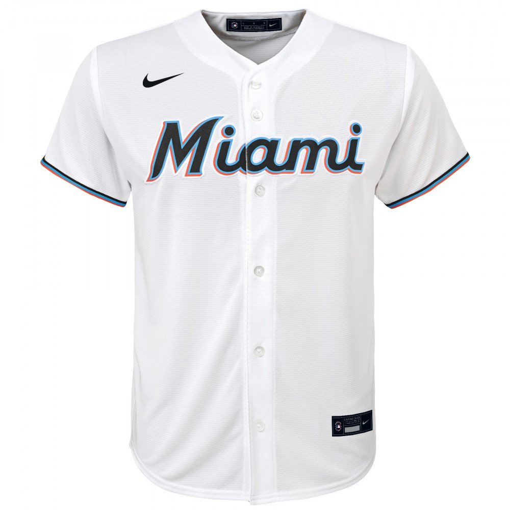 Baseball-shirt MLB Enfant Miami Marlins Home