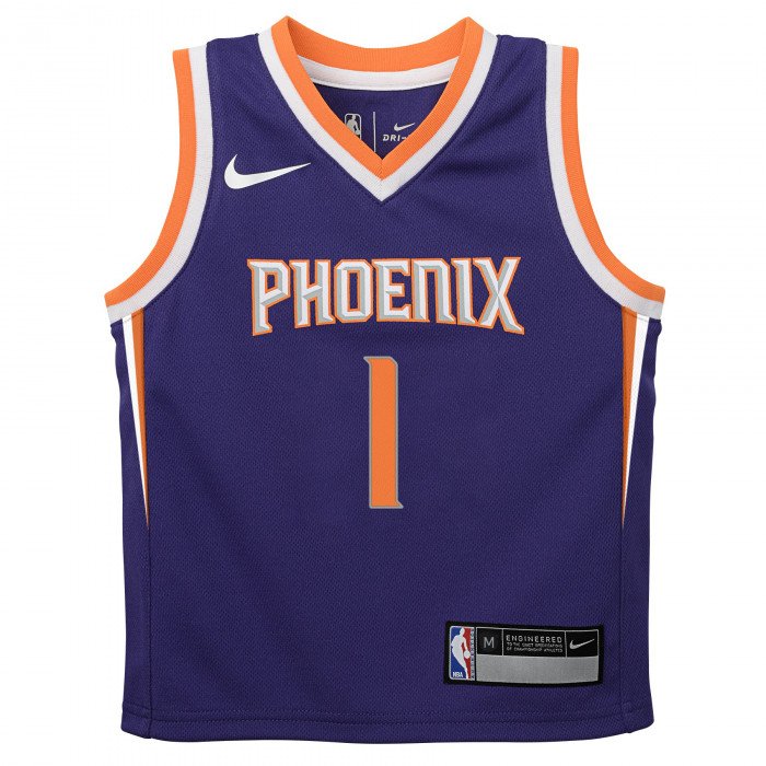 Maillot NBA Petit Enfant Devin Booker Phoenix Suns Nike Icon Road Replica