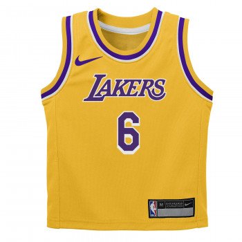 Maillot NBA Petit Enfant Lebron James Los Angeles Lakers Nike Icon Road Replica | Nike