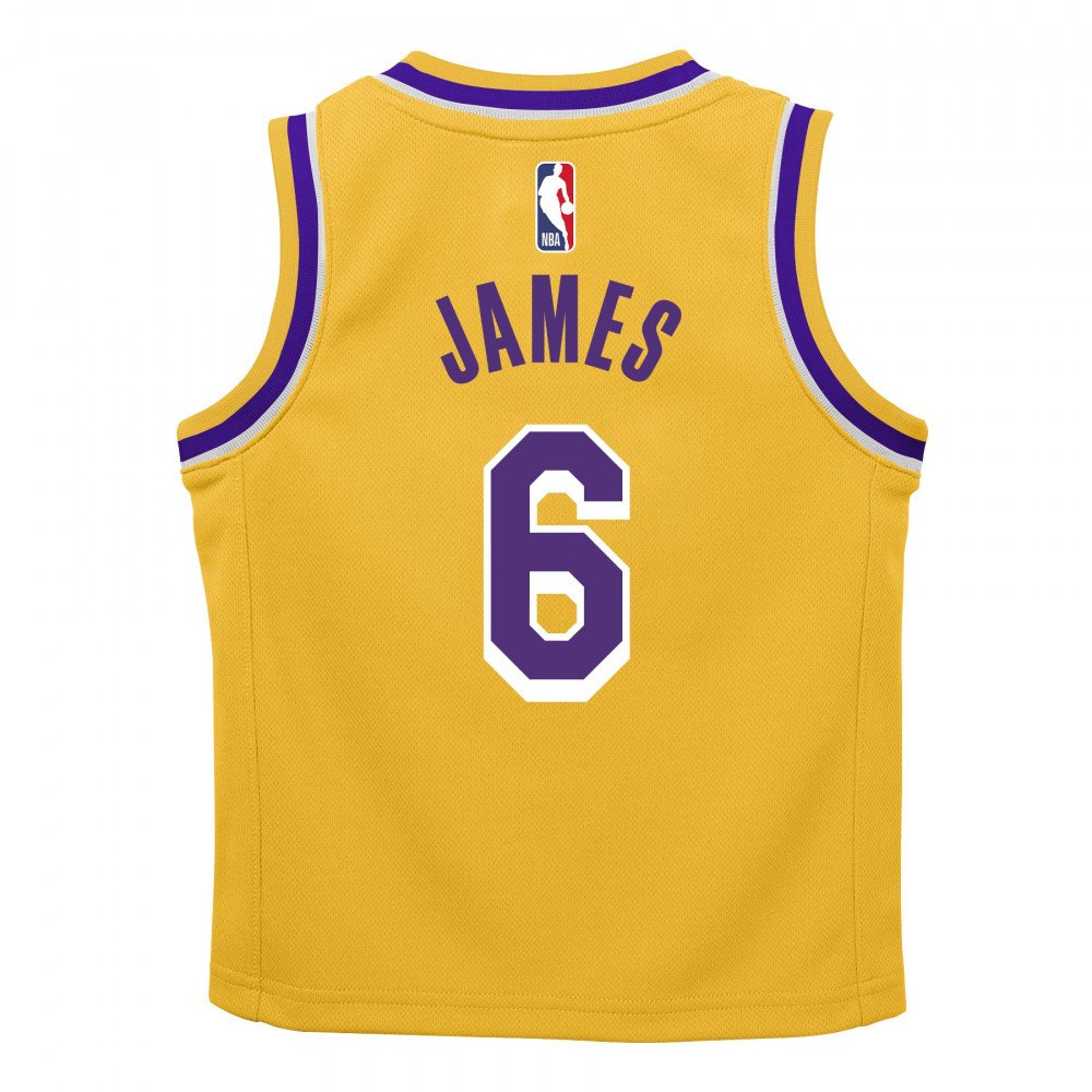 Maillot NBA Petit Enfant Lebron James Los Angeles Lakers Nike City Edition  - Basket4Ballers