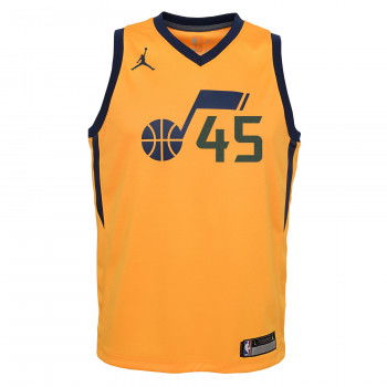  Outerstuff Donovan Mitchell Utah Jazz Yellow Kids 4-7 Statement  Edition Player Name and Number T-Shirt (4) : Sports & Outdoors