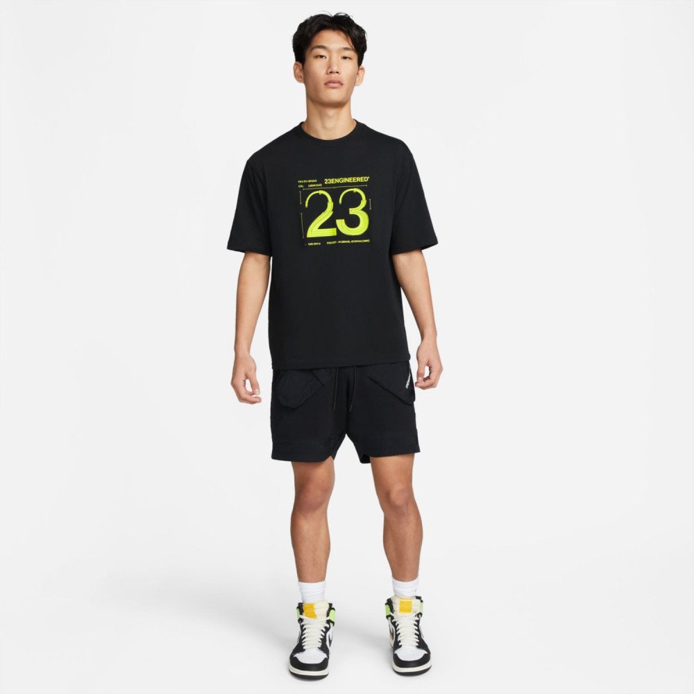 T-shirt Jordan 23 Engineered black - Basket4Ballers