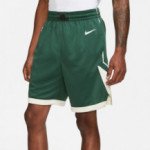 Color Green of the product Shorts NBA Milwaukee Bucks Nike Icon Edition Swingman