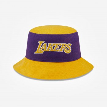 Men's New Era Purple Los Angeles Lakers 2022/23 City Edition Elite Pack T-Shirt Size: Small