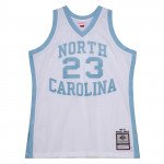 Color White of the product Maillot NCAA Michael Jordan North Carolina 1983...