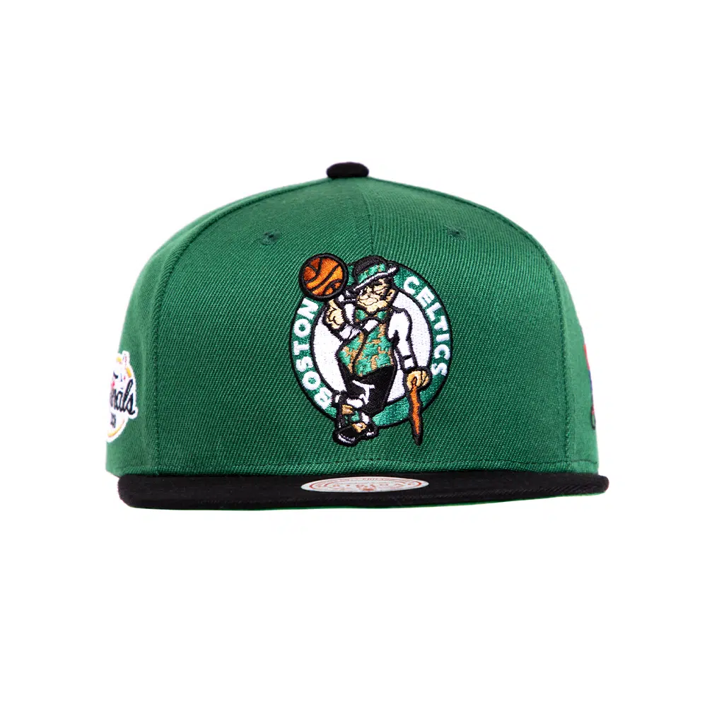 goal Anyways revelation Casquette NBA Boston Celtics Mitchell&Ness Patched Up Snapback -  Basket4Ballers