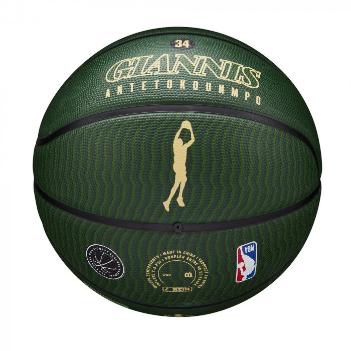Ballon Wilson NBA Outdoor Icon Player Giannis image n°2