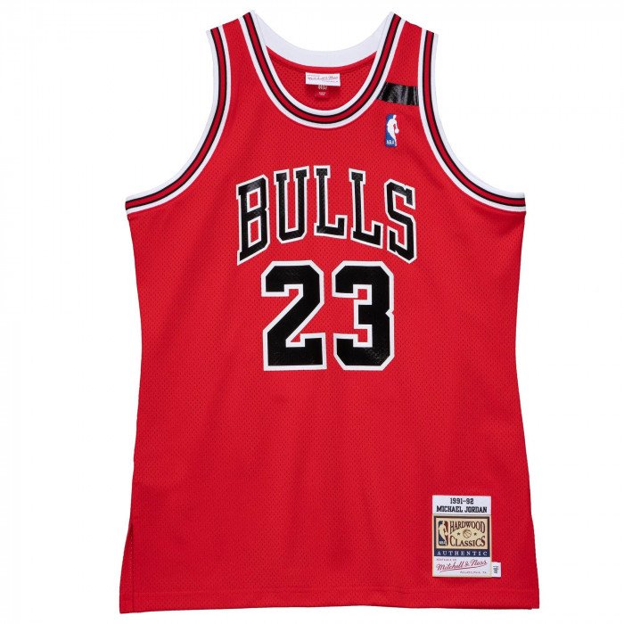 Bedankt Zachte voeten Ademen Maillot NBA Michael Jordan Chicago Bulls 1991-92 Authentic Mitchell&Ness -  Basket4Ballers